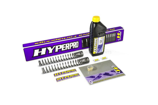 Hyperpro Gabelfedern, linear progressiv, Yamaha Tenere 700 2019 - 2024 inkl. 2 L Gabelöl