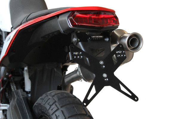 Heckumbaukit Yamaha Tenere 700, verstellbar, 2019-2022, für Zubehör Blinker