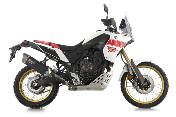 Akrapovic exhaust Yamaha Tenere 700 and Tenere 700 World Raid, black ...