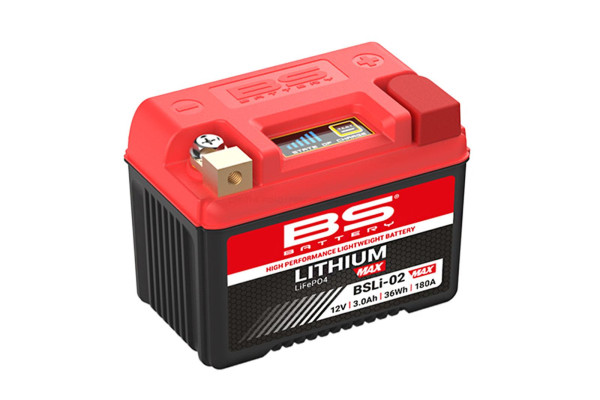 Lithium-Ionen Batterie, BS-Battery, BSLI 02 MAX, 36 Wh, Yamaha Tenere 700 u.a., wasserdicht