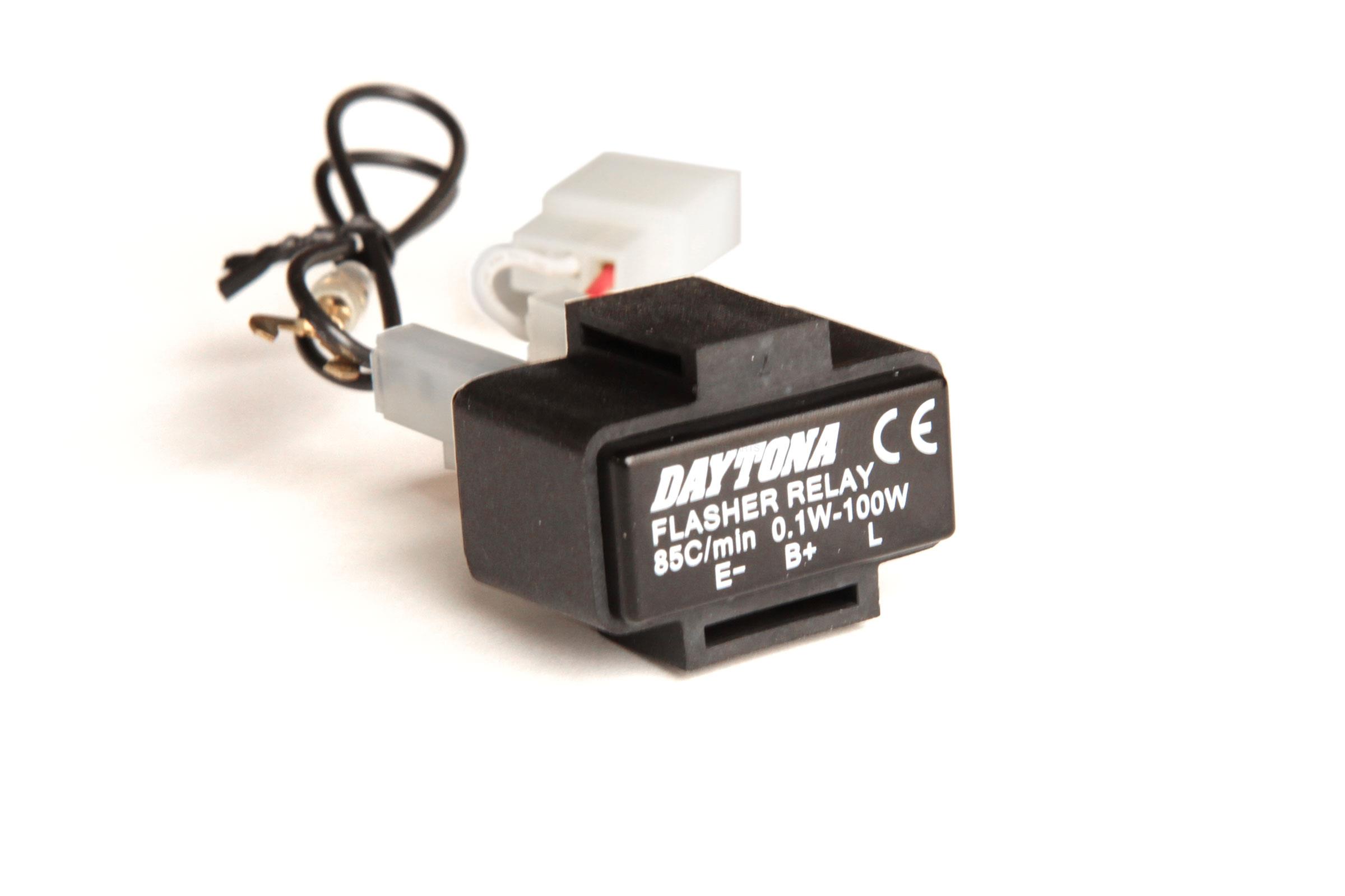 Flasher relay for LED indicators 0.1-100 watt