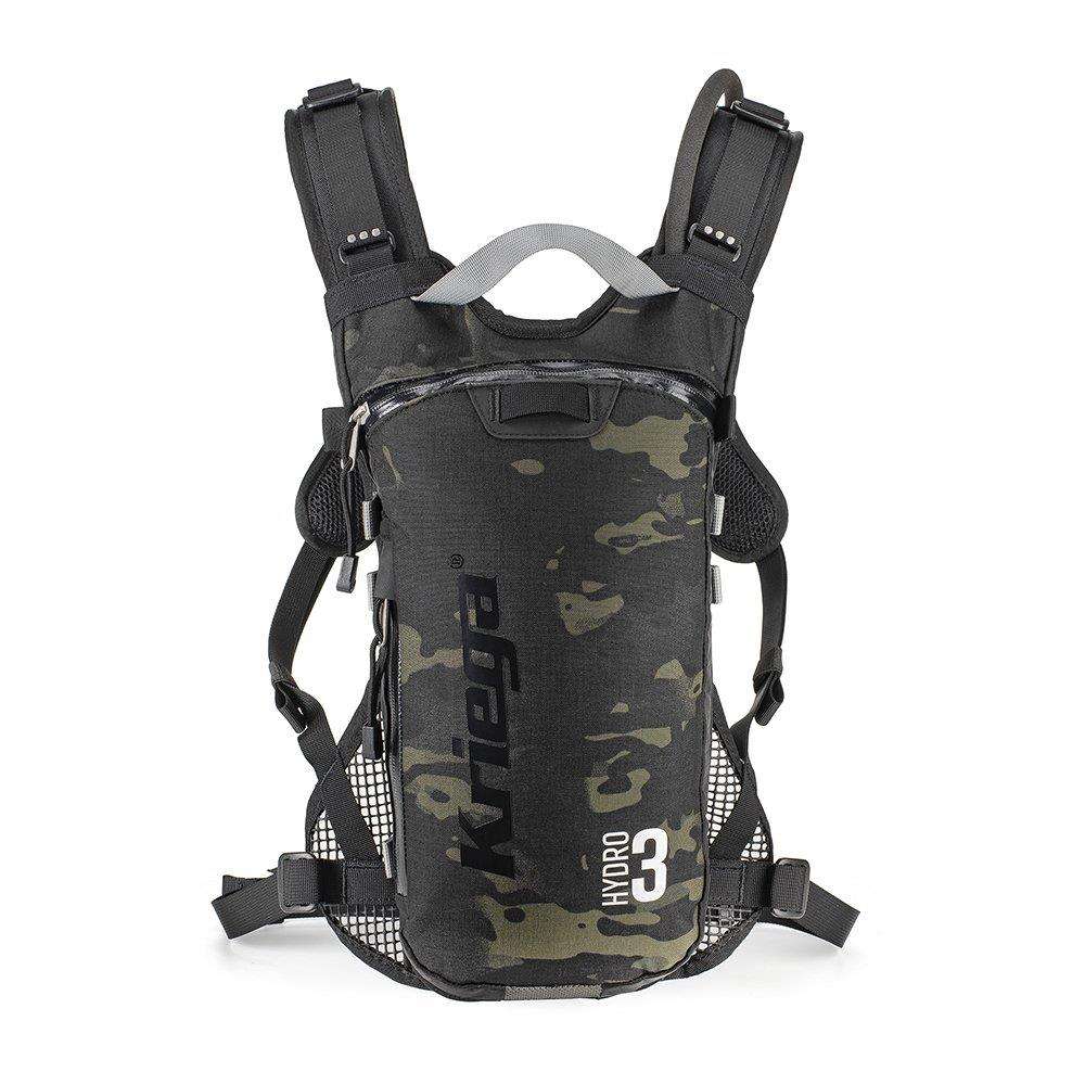 Kriega HYDRO 3 Hydration Pack Multicam Black Kriega Packs Luggage XT 660R X OFF THE ROAD